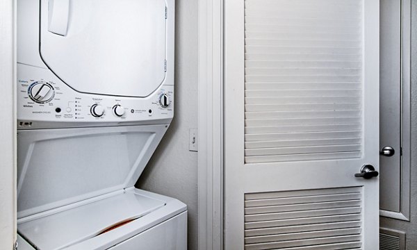 laundry room at Wood Creek Apartments