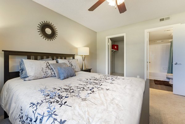 bedroom at Vue at Spring Creek Apartments