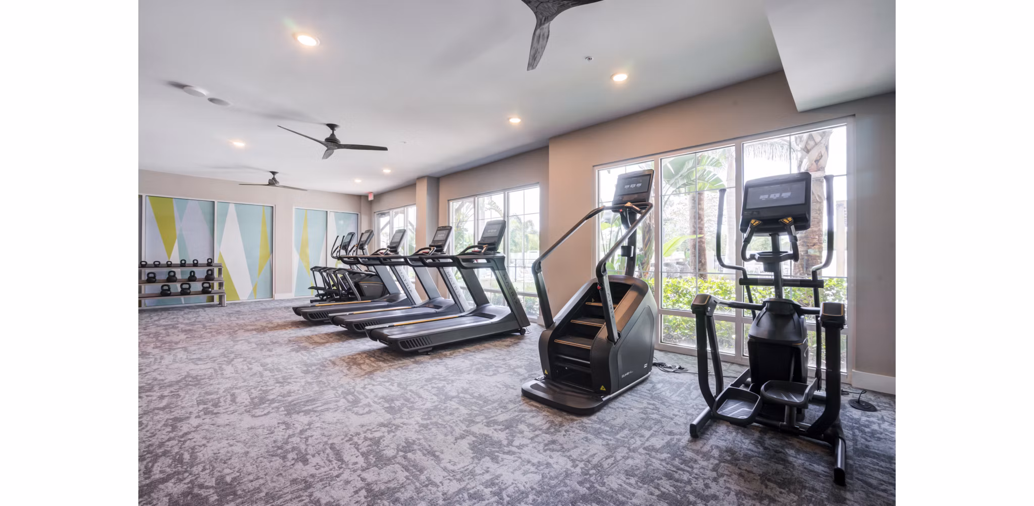 fitness center at Summerhouse Lakewood Ranch Apartments