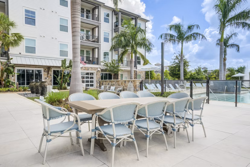 patio at Summerhouse Lakewood Ranch Apartments