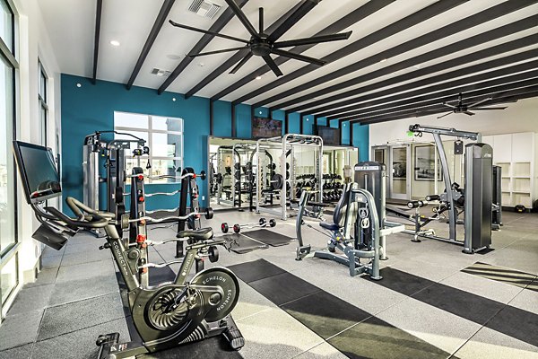 State-of-the-art fitness center with modern equipment at The Residences at Cota Vera Apartments