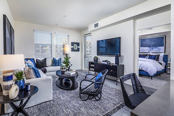 living room at The Residences at Cota Vera Apartments