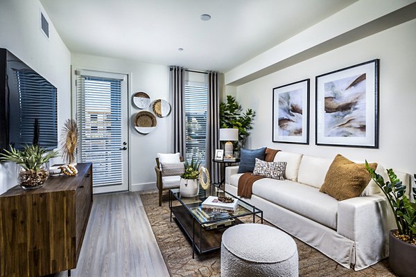 living room at The Residences at Cota Vera Apartments