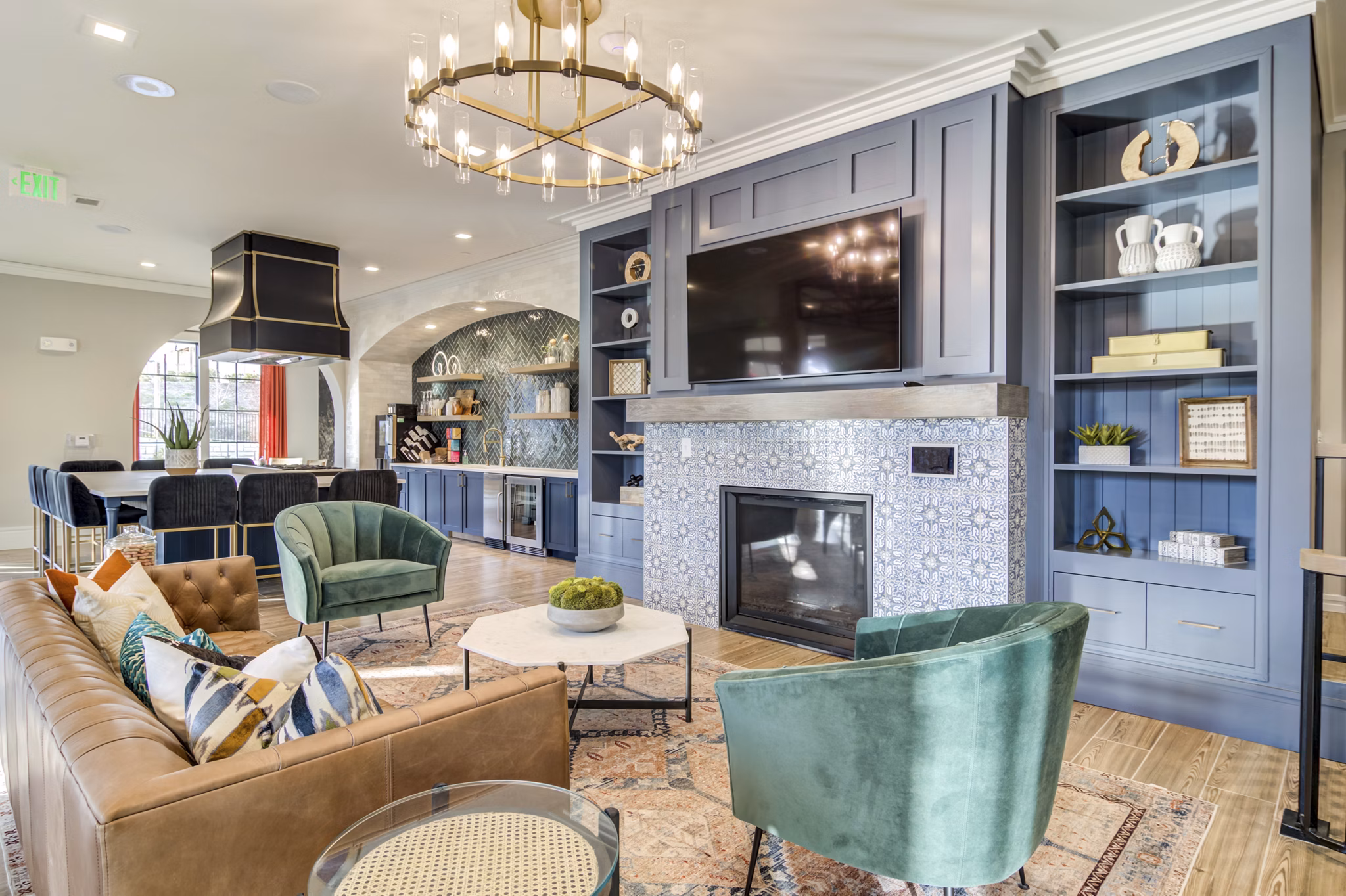 clubhouse at Broadstone Upper Westside Apartments 