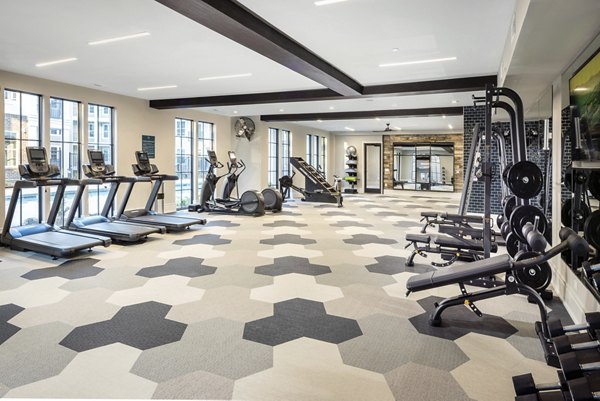 fitness center at Broadstone Upper Westside Apartments