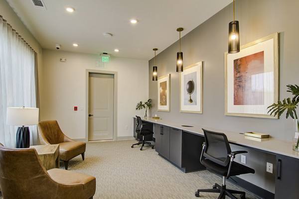 business center at Prose Concord Apartments