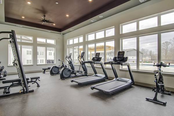 fitness center at Prose Concord Apartments