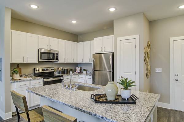 kitchen at Prose Concord Apartments
