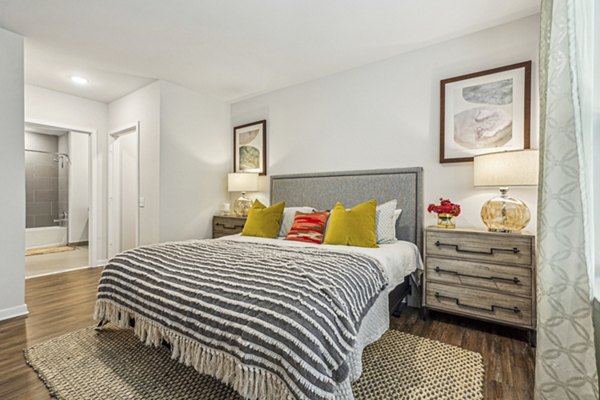 bedroom at Liberty Bay Club Apartments 