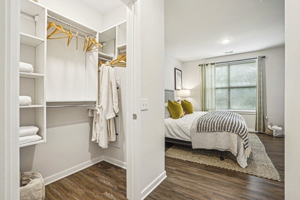 bedroom at Liberty Bay Club Apartments 