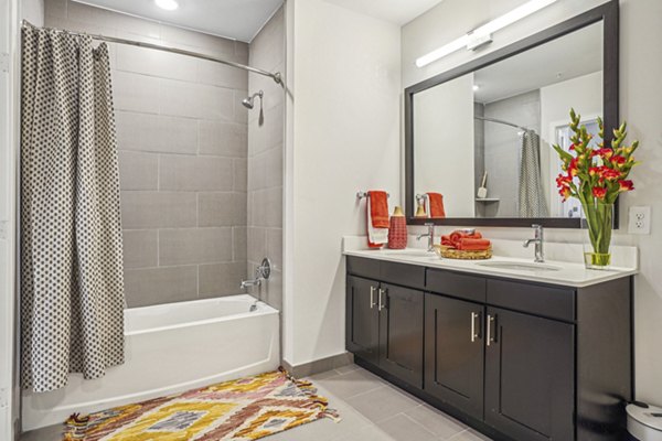 bathroom at Liberty Bay Club Apartments 