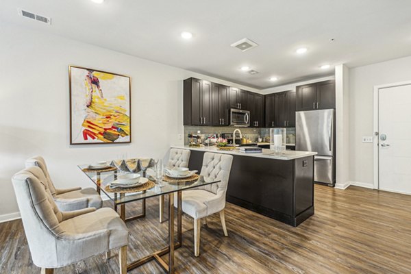 kitchen at Liberty Bay Club Apartments 