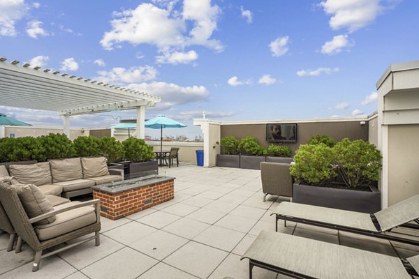 patio at Liberty Bay Club Apartments 