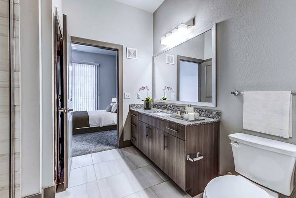 bathroom at Shoreview Flats Apartments