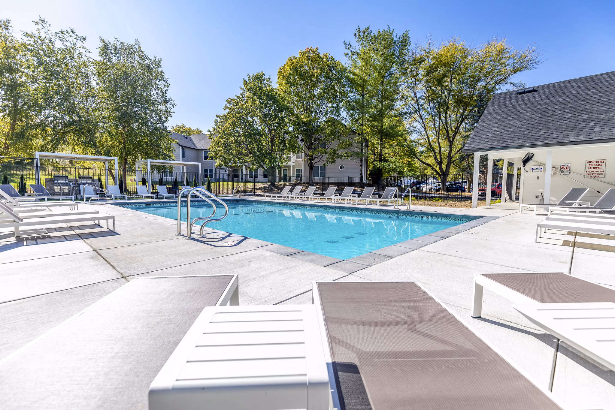Infinity-edge pool at Wellington Apartments offering luxury relaxation experiences