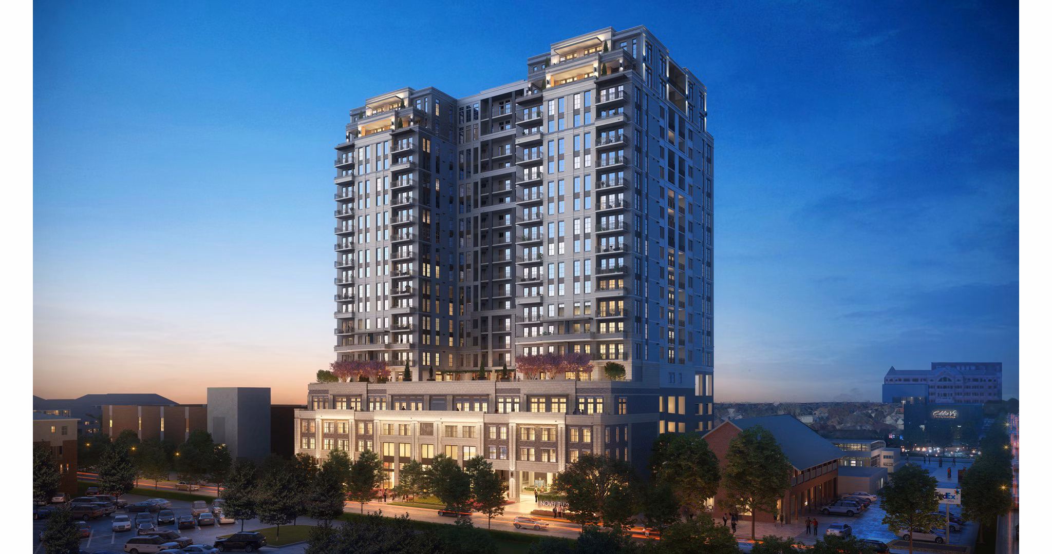 Novel Turtle Creek: Luxury high-rise apartments with stunning in uptown Dallas