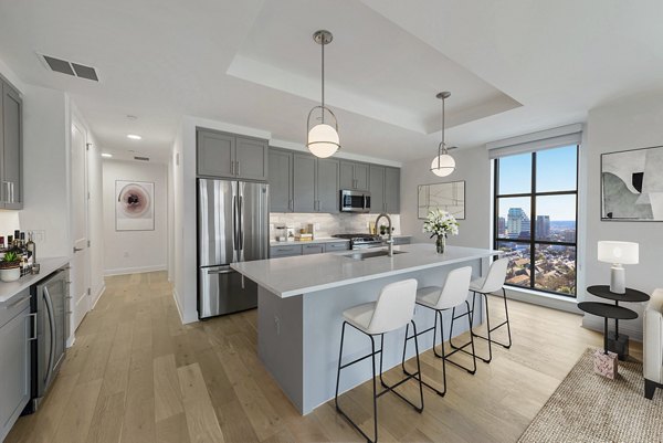 kitchen at Novel Turtle Creek Apartments