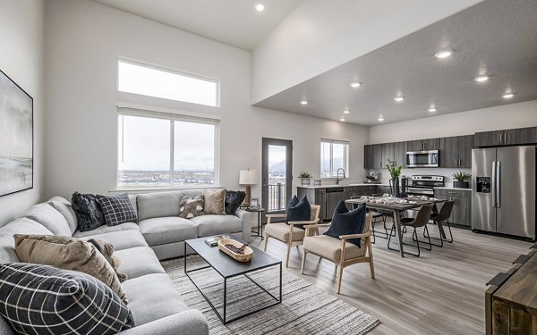 living room at Banner Hill Apartments