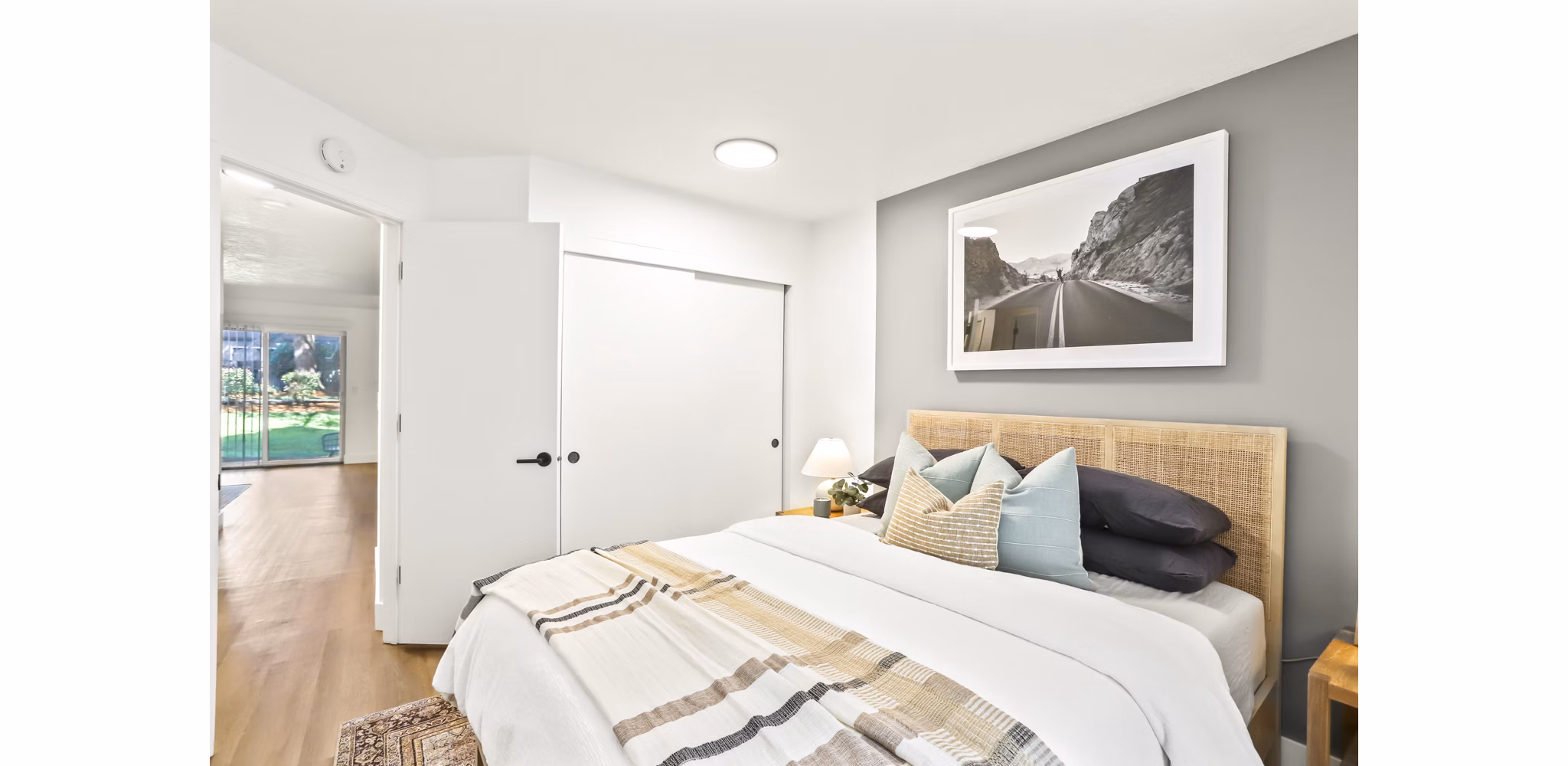 bedroom at Silver Oak Apartments