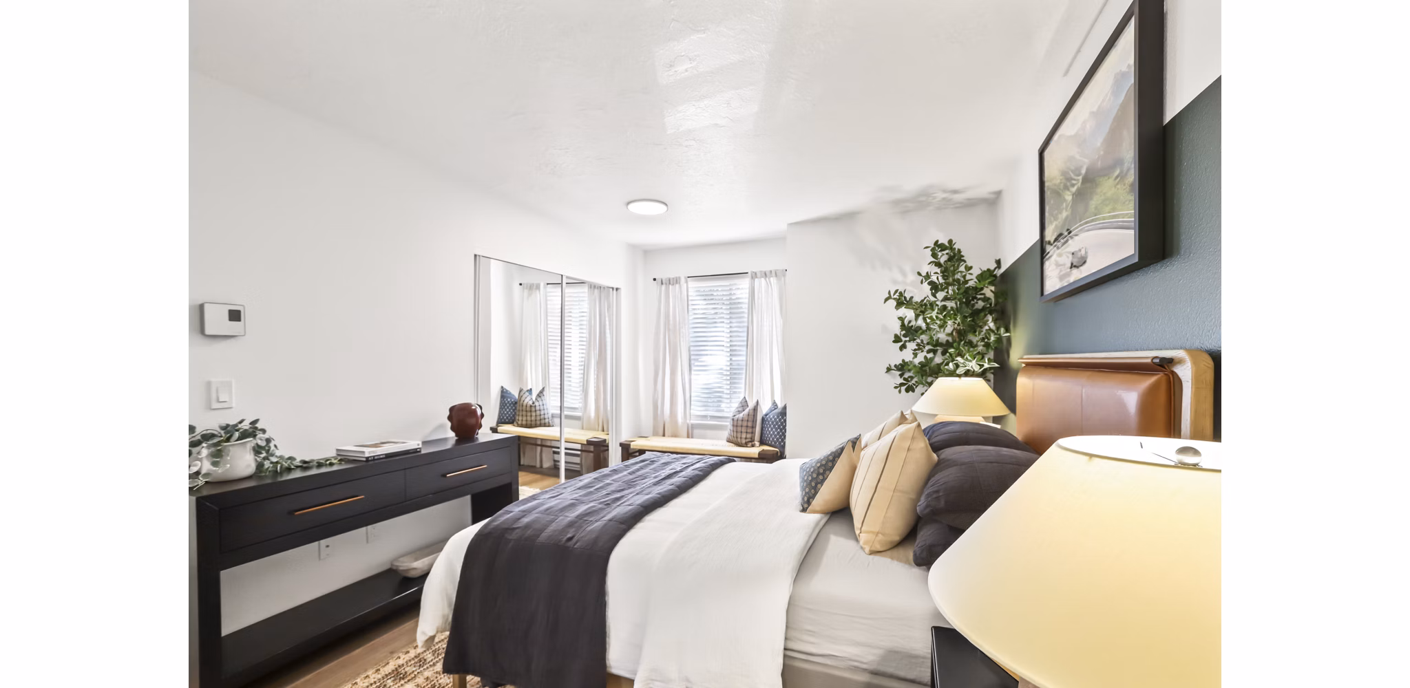 bedroom at Silver Oak Apartments