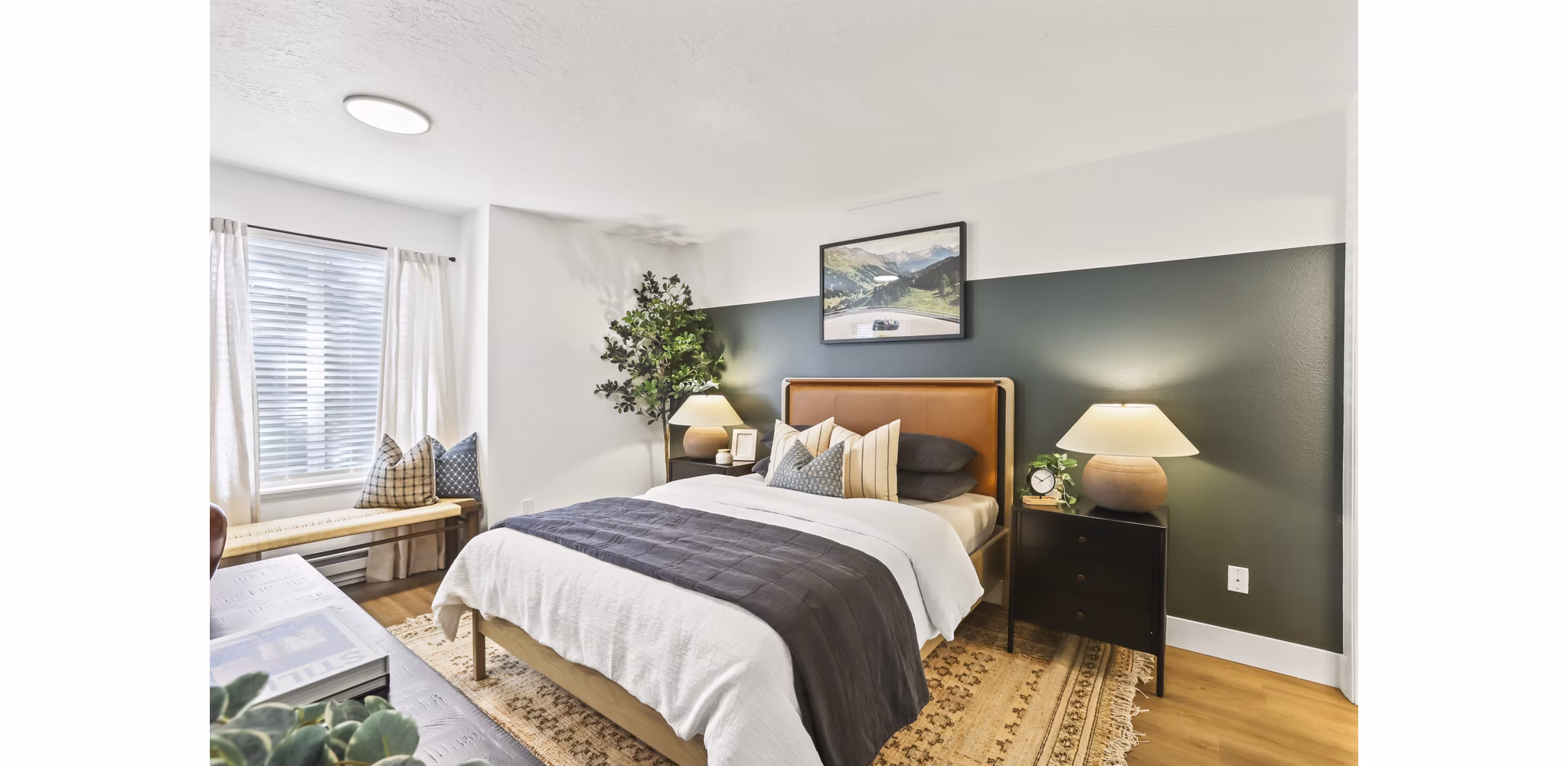 bedroom at Silver Oak Apartments
