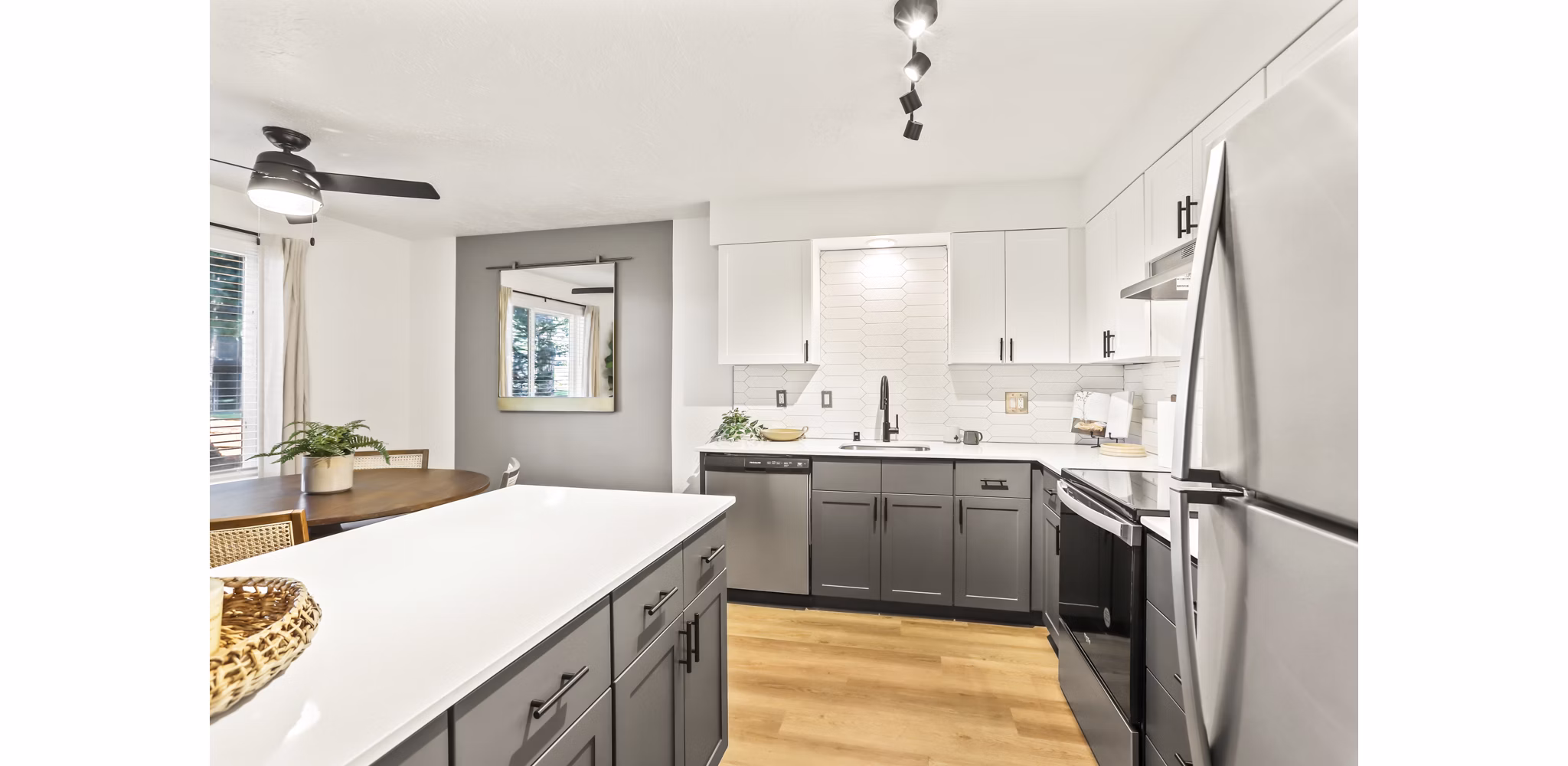 kitchen at Silver Oak Apartments