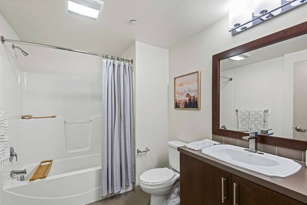 bathroom at Coppins Well Apartments