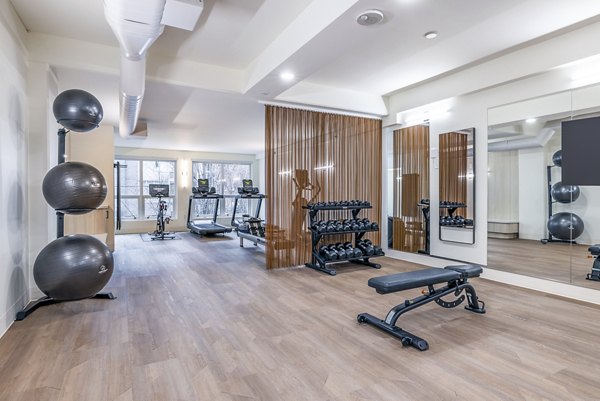 fitness center at Coppins Well Apartments