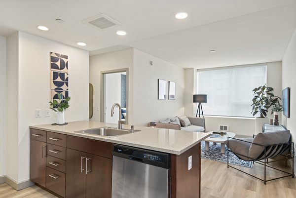 kitchen at Coppins Well Apartments