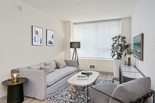 living room at Coppins Well Apartments