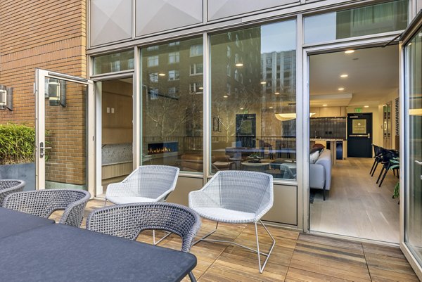 patio at Coppins Well Apartments