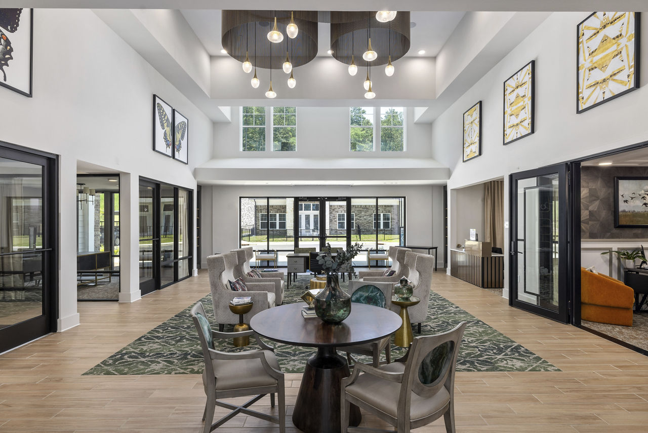 Lobby at Overture Tributary (1 of 4)