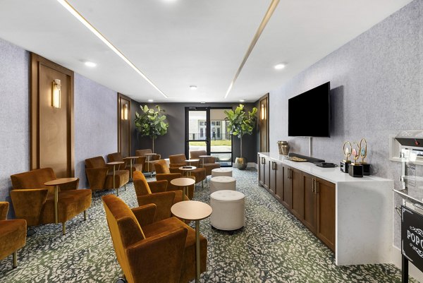 State-of-the-art theater at Overture Tributary Apartments, perfect for luxury entertainment experiences