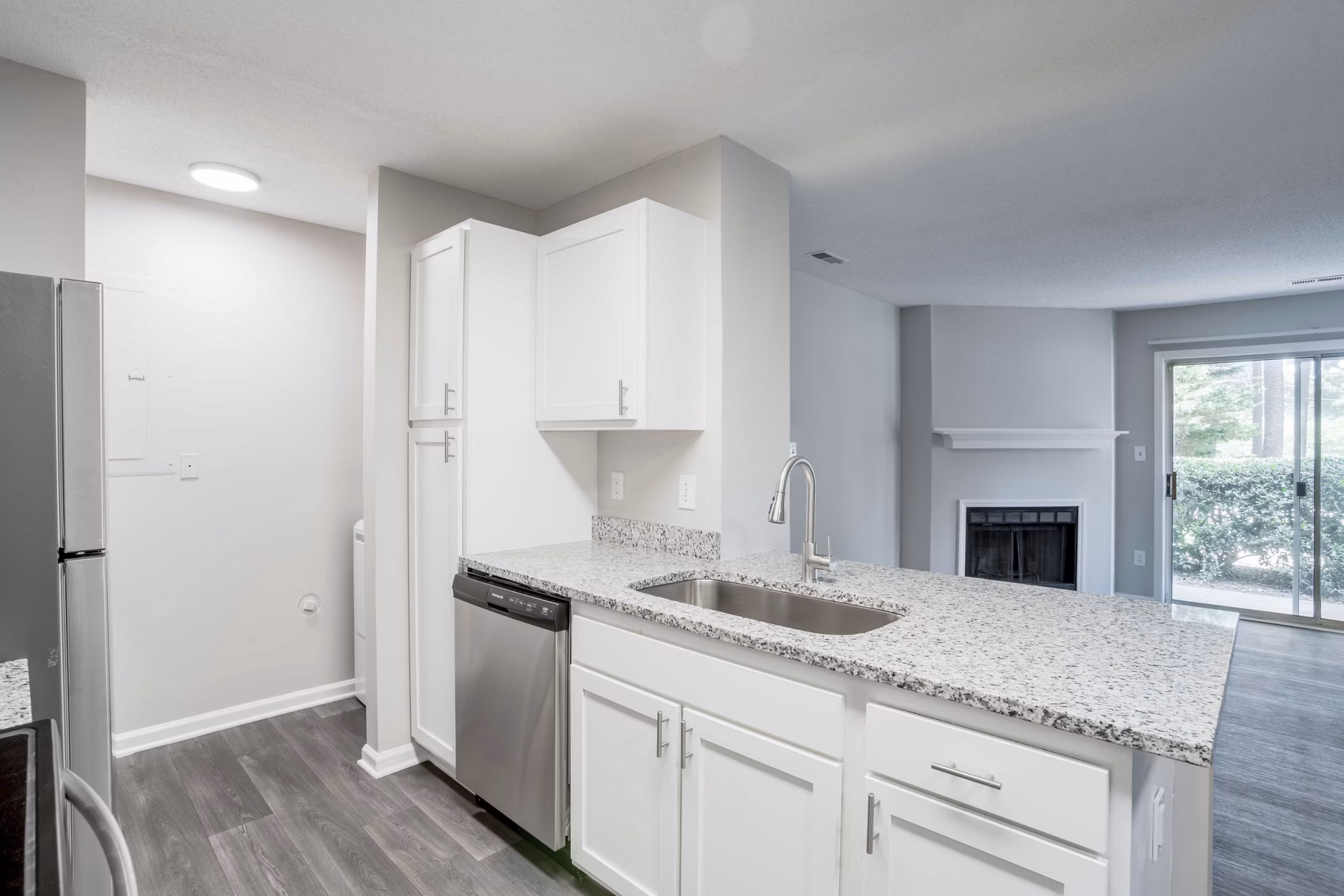 kitchen at North Forest Apartments Apartments
