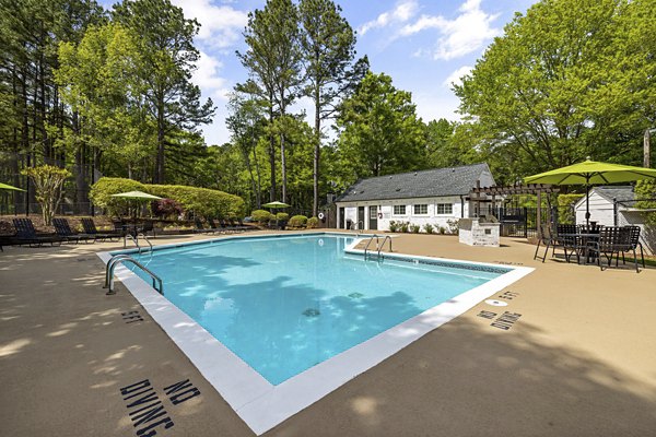 pool at North Forest Apartments