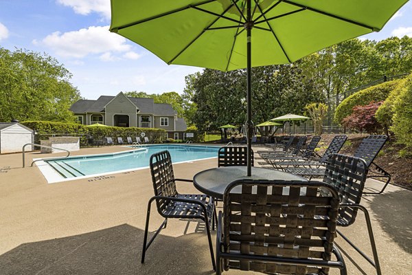 pool at North Forest Apartments