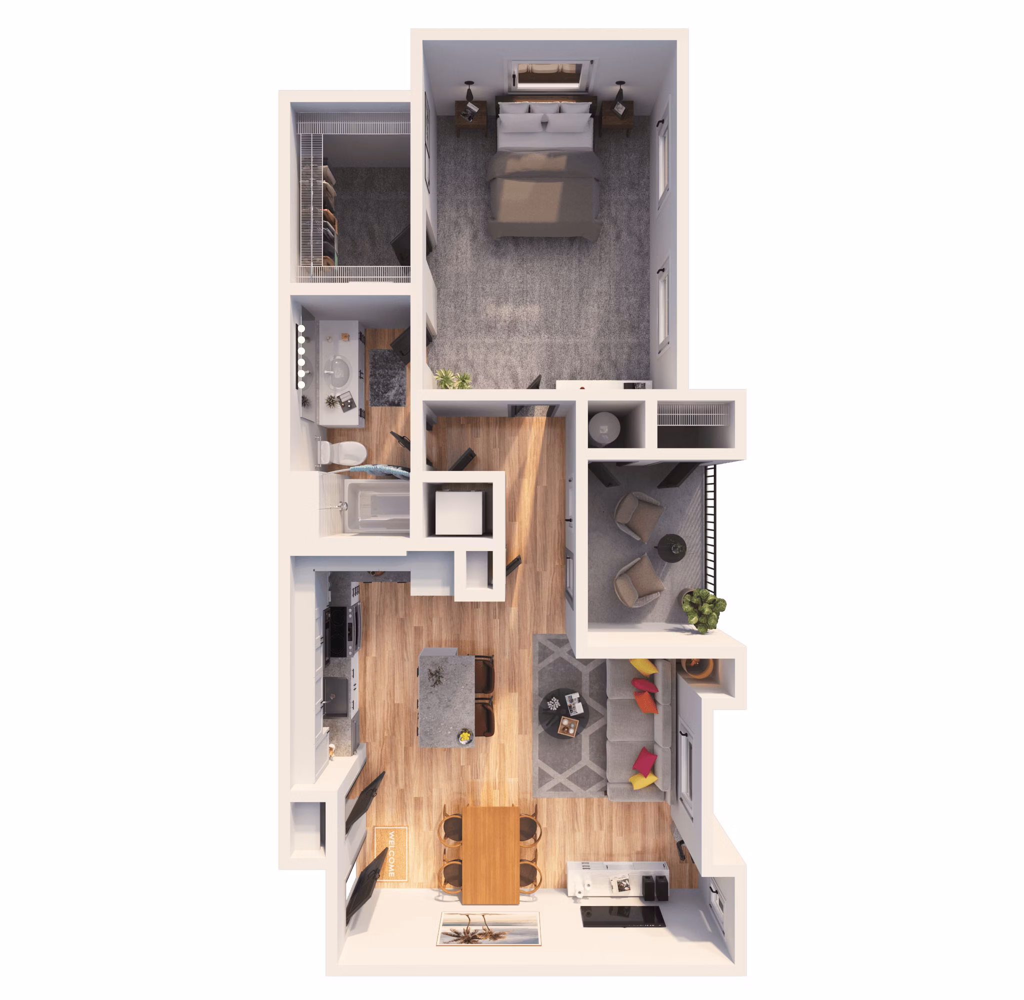 A10H floor plan at The Element