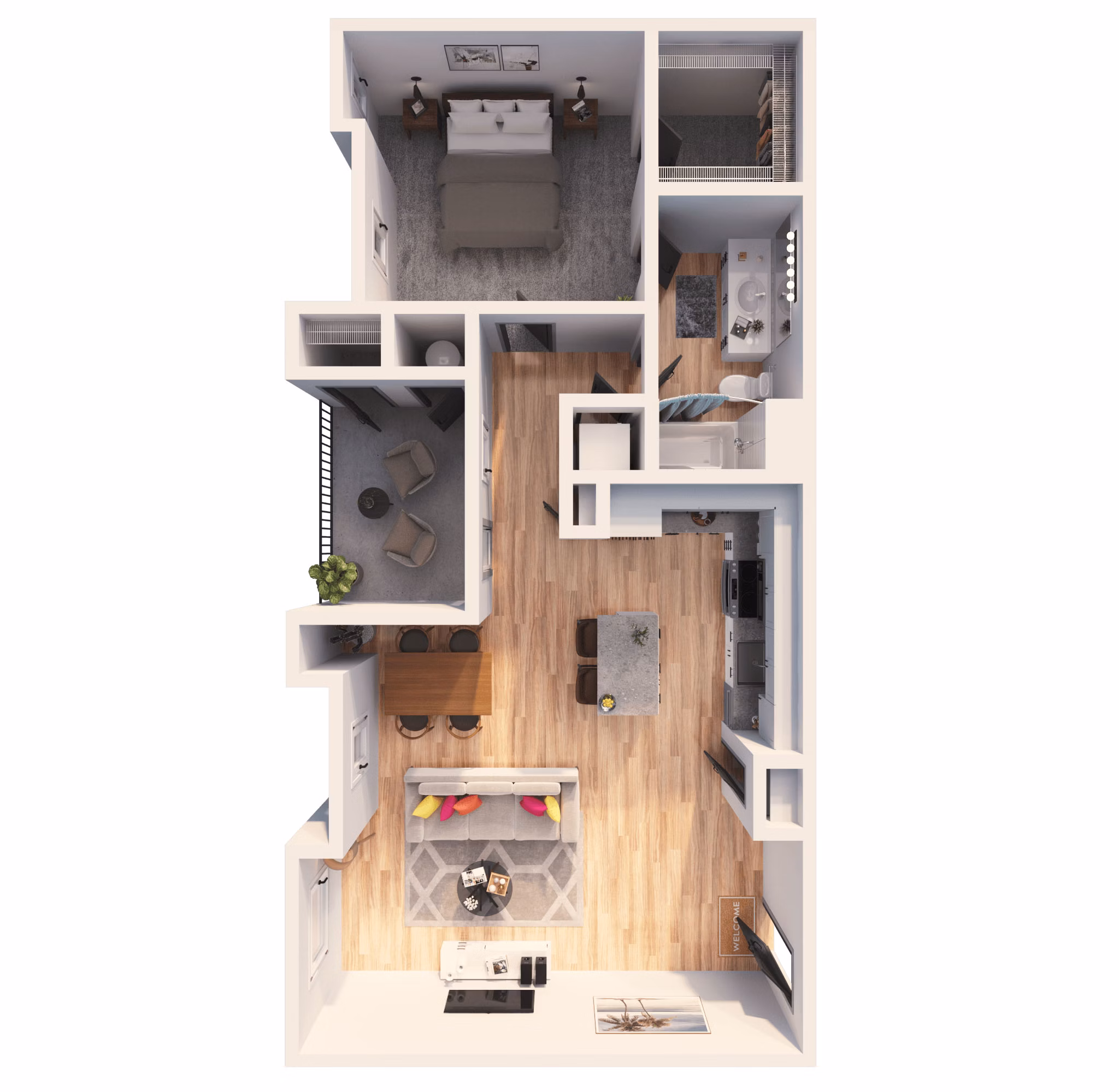 A10I floor plan at The Element