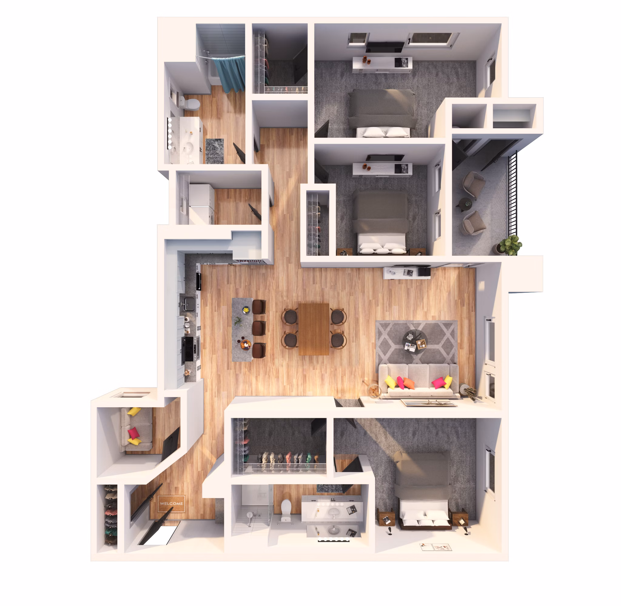 C20B floor plan at The Element
