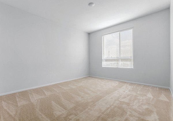 bedroom at The Element Apartments