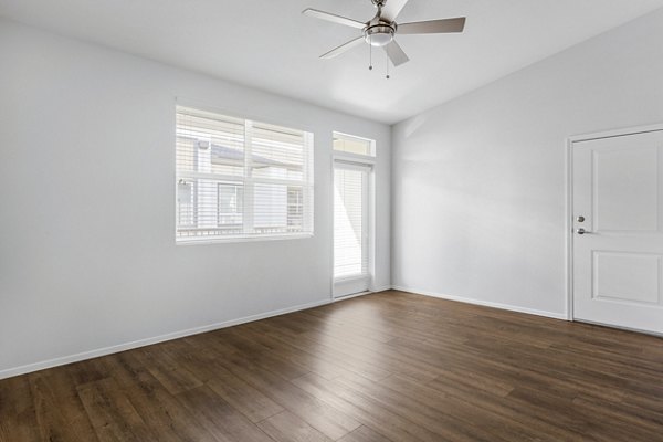 living room at The Element Apartments