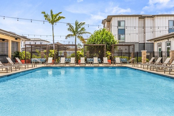 pool at The Element Apartments