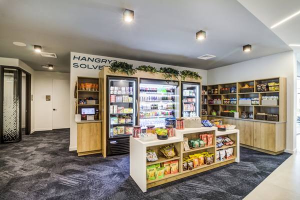 clubhouse convenience store at Mosaic Apartments