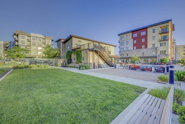 Dog park perfect for play at The Calo Apartments