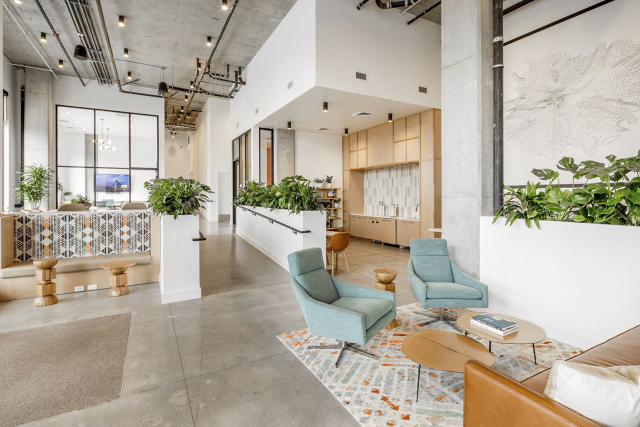 Lobby at The Overland (2 of 2)