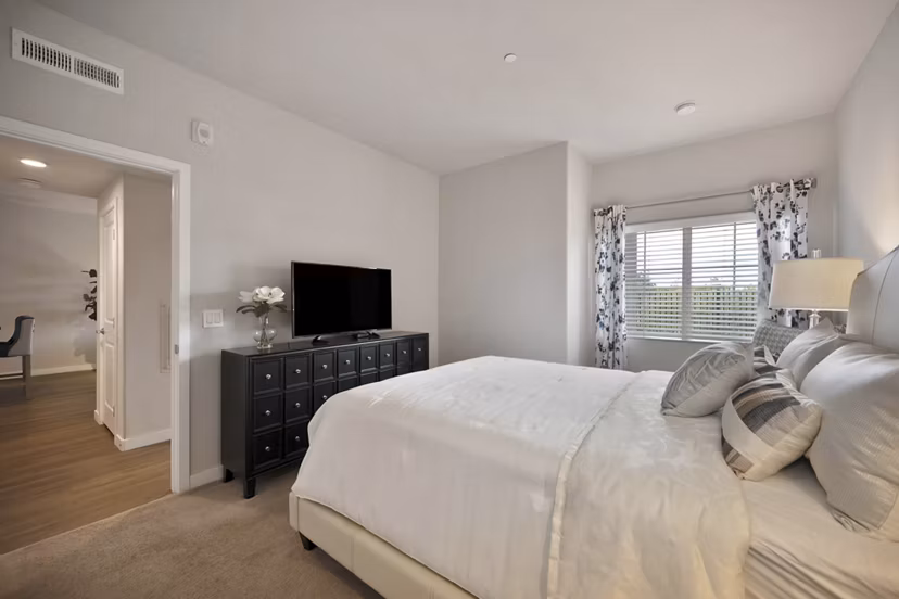 bedroom at Sereno Apartments