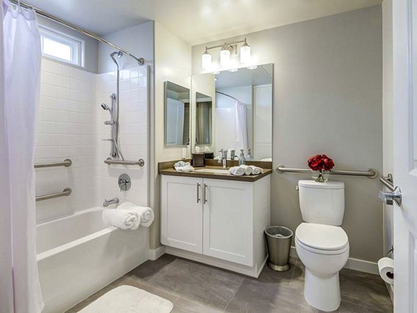 bathroom at Sereno Apartments