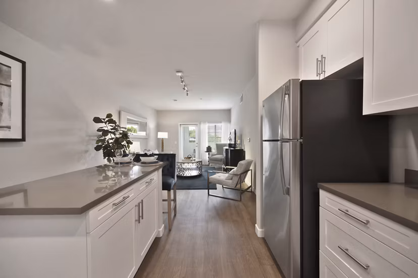 kitchen at Sereno Apartments