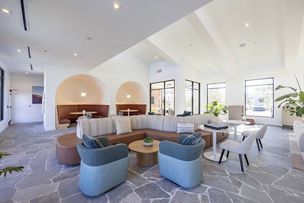 clubhouse at Alma Apartments