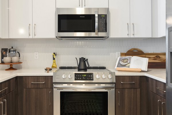 kitchen at The Cynwyd Apartments